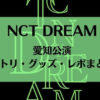 NCT DREAM(ドリム)ライブ2022愛知公演セトリ・グッズ・レポまとめ